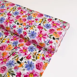 Viskos RADIANCE Flowers Polly digital print