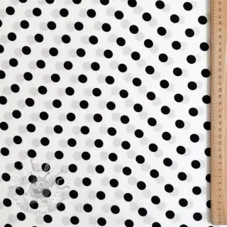 Viskos RADIANCE Polka dot white