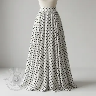 Viskos RADIANCE Polka dot white