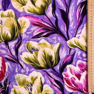 Viskos ECOVERO Flowers design Och digital print