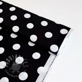 Viskos RADIANCE Polka BIG dot black