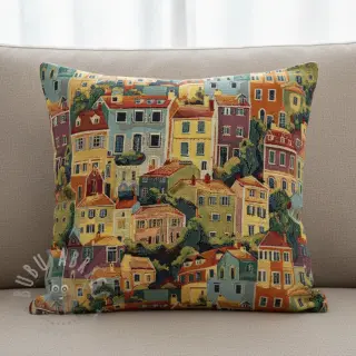 Dekorationstyg GOBELIN premium Happy Siesta House