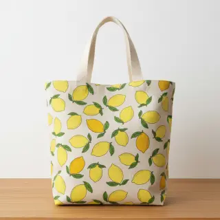 Dekoračná látka Linenlook premium Sunny Lemon Fruit