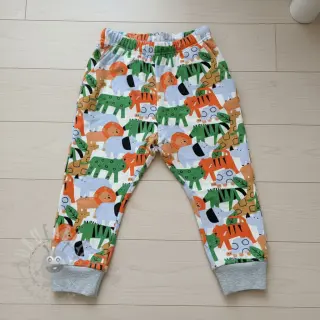 Sweatshirttyg Animaland white