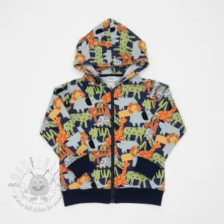 Sweatshirttyg Animaland navy
