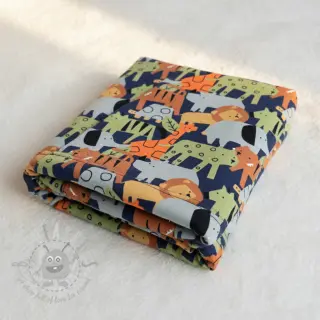 Sweatshirttyg Animaland navy