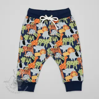 Sweatshirttyg Animaland navy