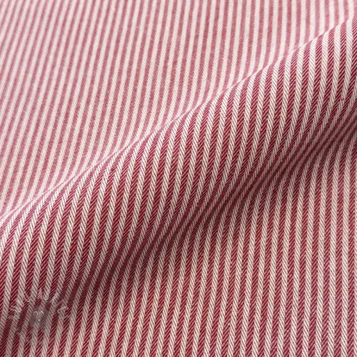 Dekorationstyg DOBBY Colored stripe cherry