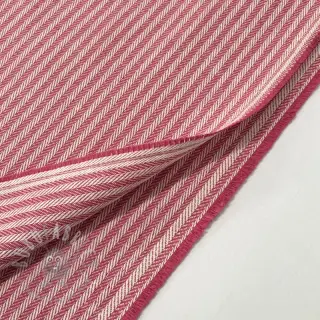 Dekorationstyg DOBBY Colored stripe fuchsia