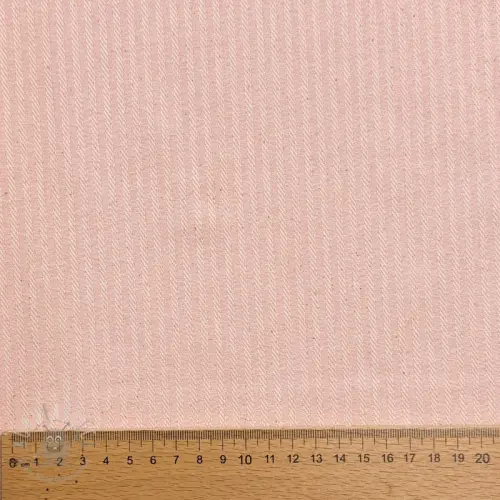 Dekorationstyg DOBBY Colored stripe light pink