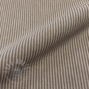 Dekorationstyg DOBBY Colored stripe coffee