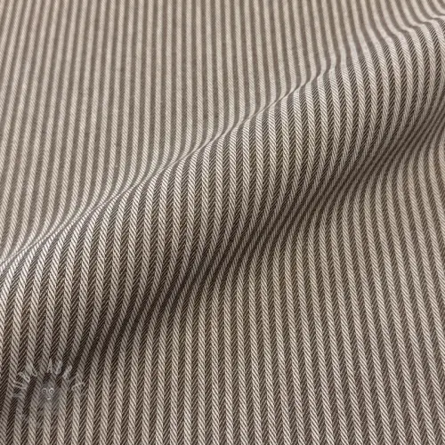 Dekorationstyg DOBBY Colored stripe coffee