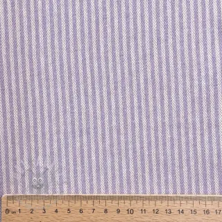 Dekorationstyg DOBBY Colored stripe lavender