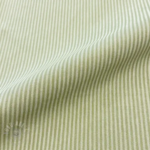 Dekorationstyg DOBBY Colored stripe light green