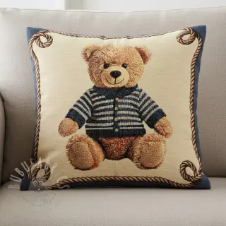 Dekorationstyg GOBELIN PREMIUM Teddy Bear Nautic PANEL