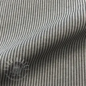 Dekorationstyg DOBBY Colored stripe graphite