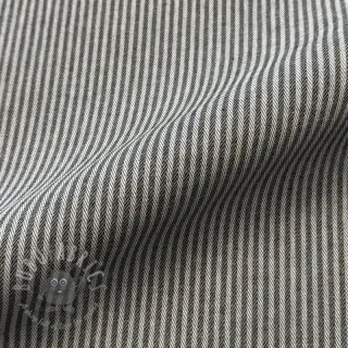 Dekorationstyg DOBBY Colored stripe graphite