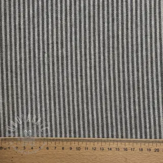 Dekorationstyg DOBBY Colored stripe graphite