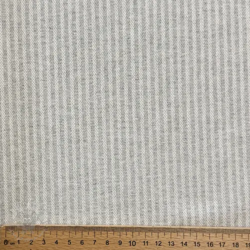 Dekorationstyg DOBBY Colored stripe light grey