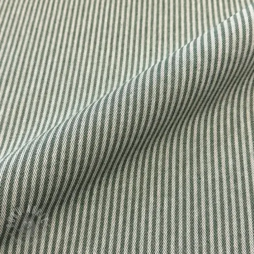 Dekorationstyg DOBBY Colored stripe bottle green