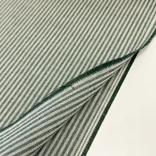 Dekoračná látka DOBBY Colored stripe bottle green