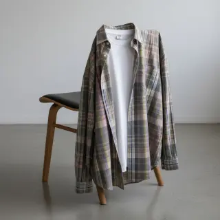 Bavlnená látka YARN DYED Check Nina multi