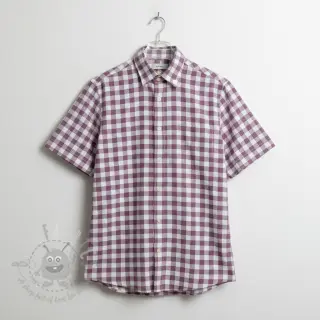 Bomullstyg FLANNEL BIG Check mauve