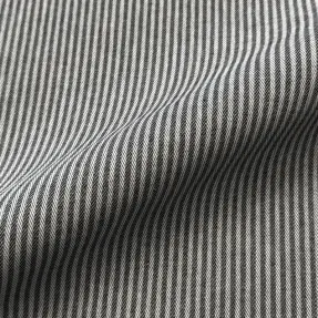 Dekoračná látka DOBBY Colored stripe black