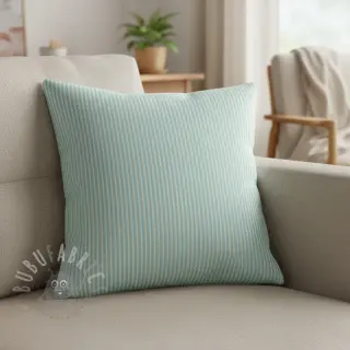 Dekorationstyg DOBBY Colored stripe mint