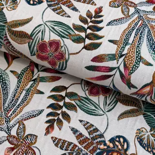 Dekoračná látka jacquard Neroli allover blanc