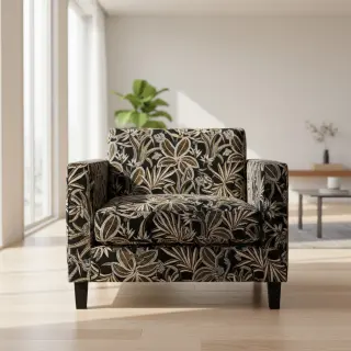 Dekoračná látka jacquard Moranto allover noir