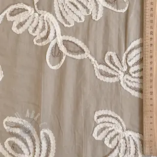 Bomullstyg EMBROIDERY Loom En Light natural