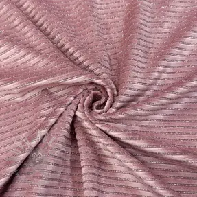 Sammet VELVET LUREX Stripe pink