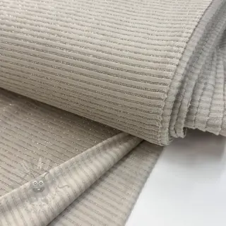 Sammet VELVET LUREX Stripe beige