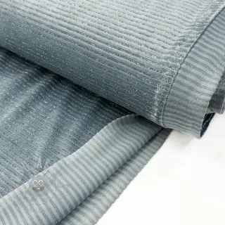 Sammet VELVET LUREX Stripe ocean green