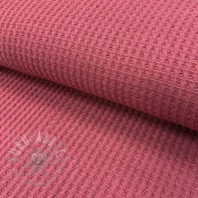 Tröjtrikå WAFFLE BIG KNIT dark salmon