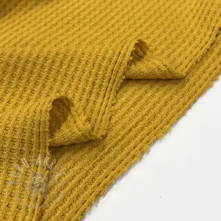 Tröjtrikå WAFFLE BIG KNIT ochre