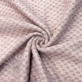 Stickat tyg Angora honey rose