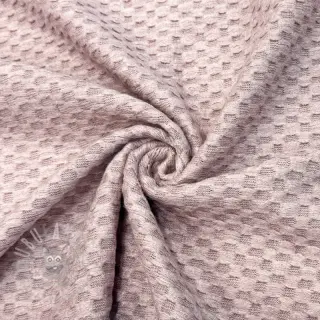 Stickat tyg Angora honey rose