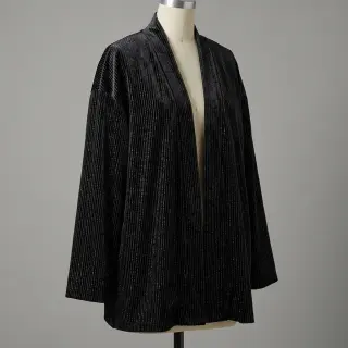 Zamat VELVET LUREX Stripe black