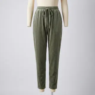 Zamat VELVET LUREX Stripe camo green