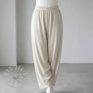 Sammet VELVET LUREX Stripe off white