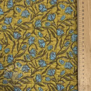 Bomullstyg QUILT Gange curcuma