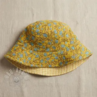 Bomullstyg QUILT Gange curcuma