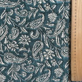 Dekorationstyg jacquard Mumbai allover jade