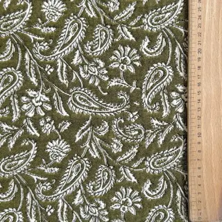 Dekoračná látka jacquard Mumbai allover kaki