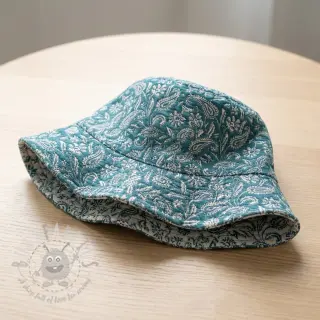 Dekorationstyg jacquard Mumbai allover jade