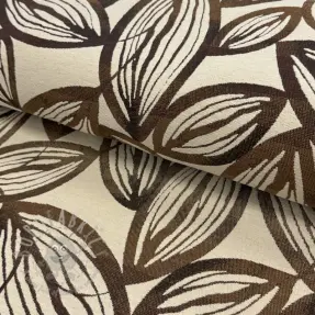 Dekorationstyg jacquard Folia chocolat