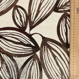 Dekorationstyg jacquard Folia chocolat