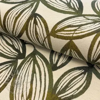 Dekorationstyg jacquard Folia romarin
